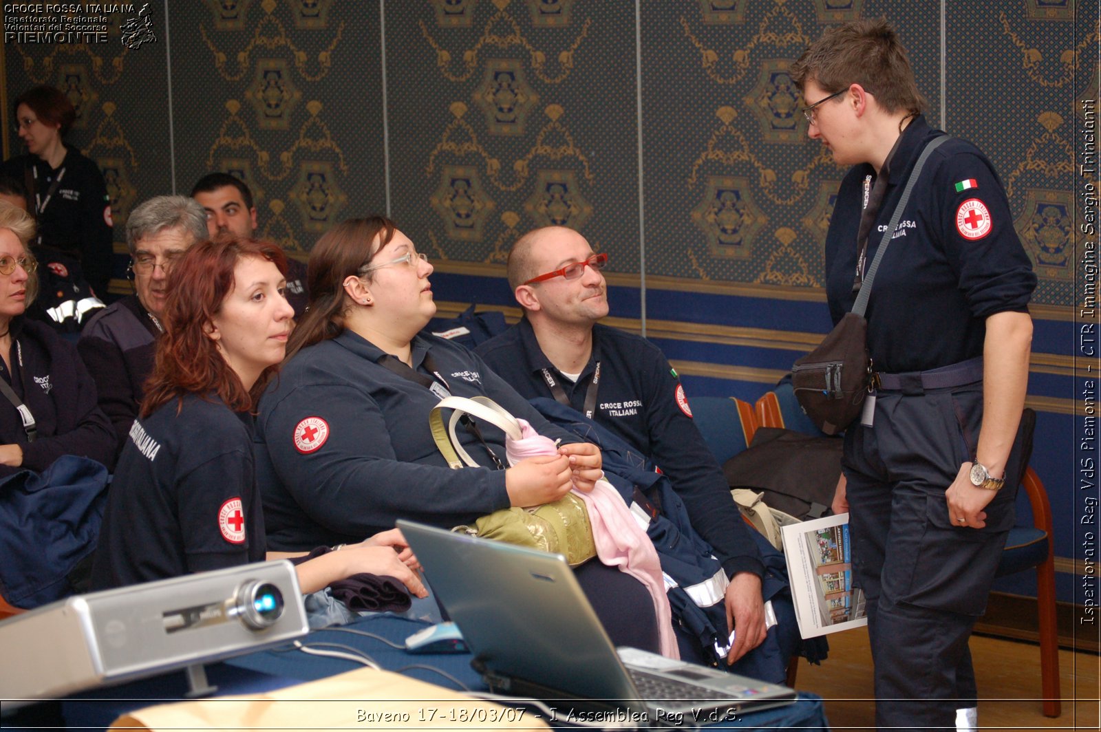 Baveno 17-18 marzo 2007 - I Assemblea Regionale V.d.S. - Croce Rossa Italiana - Ispettorato Regionale Volontari del Soccorso Piemonte