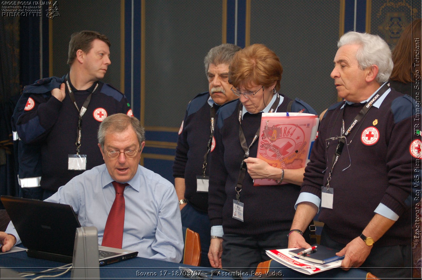 Baveno 17-18 marzo 2007 - I Assemblea Regionale V.d.S. - Croce Rossa Italiana - Ispettorato Regionale Volontari del Soccorso Piemonte