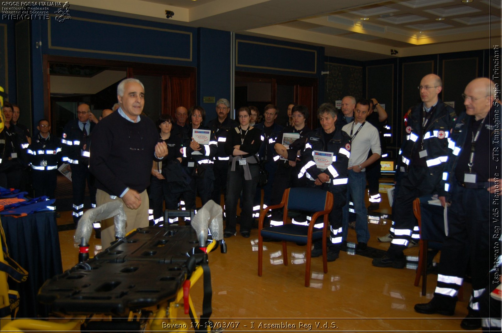 Baveno 17-18 marzo 2007 - I Assemblea Regionale V.d.S. - Croce Rossa Italiana - Ispettorato Regionale Volontari del Soccorso Piemonte