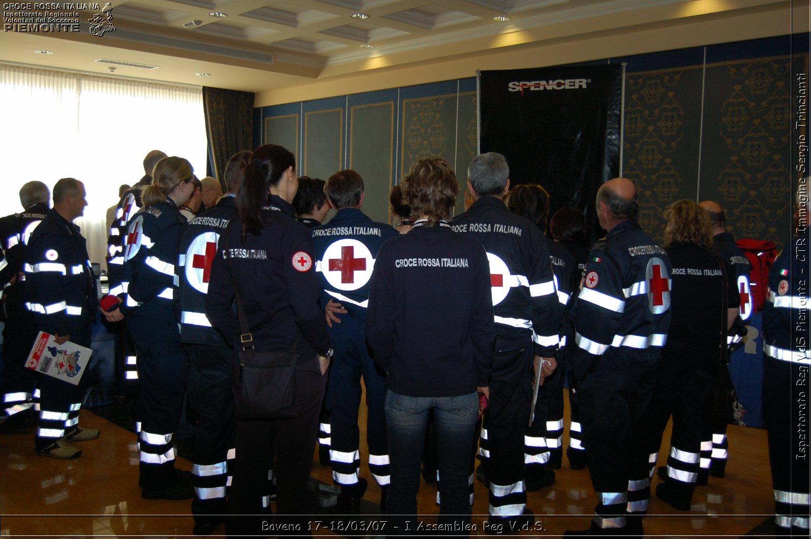 Baveno 17-18 marzo 2007 - I Assemblea Regionale V.d.S. - Croce Rossa Italiana - Ispettorato Regionale Volontari del Soccorso Piemonte