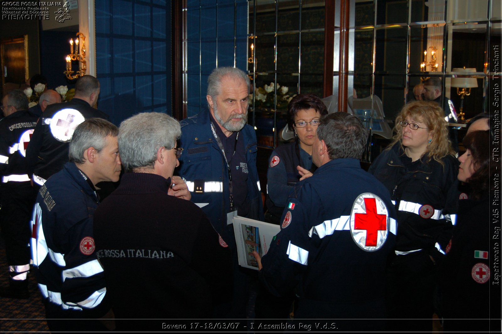 Baveno 17-18 marzo 2007 - I Assemblea Regionale V.d.S. - Croce Rossa Italiana - Ispettorato Regionale Volontari del Soccorso Piemonte