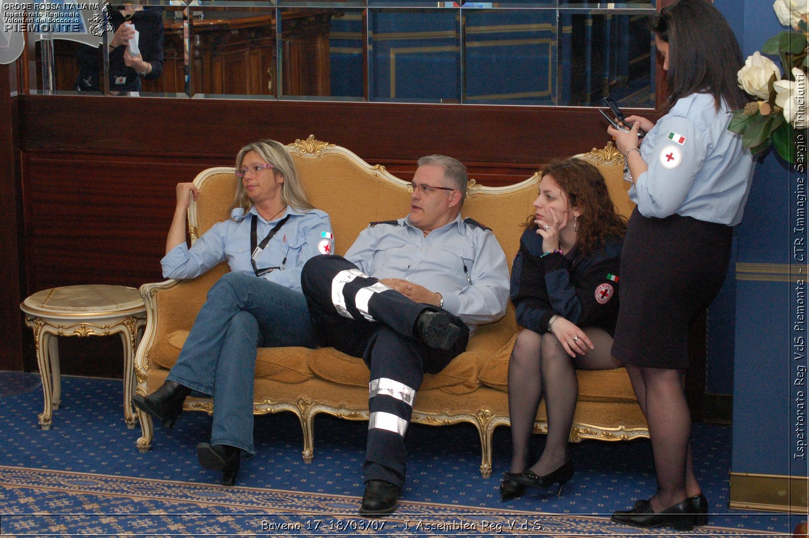 Baveno 17-18 marzo 2007 - I Assemblea Regionale V.d.S. - Croce Rossa Italiana - Ispettorato Regionale Volontari del Soccorso Piemonte