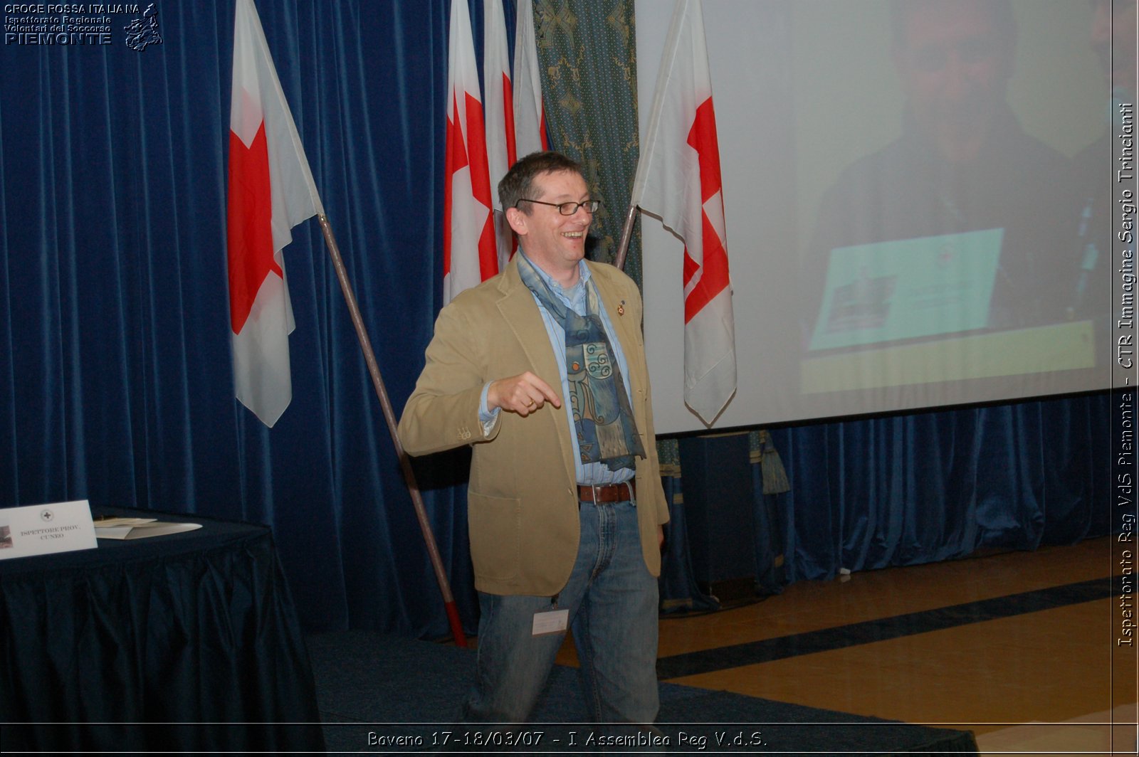 Baveno 17-18 marzo 2007 - I Assemblea Regionale V.d.S. - Croce Rossa Italiana - Ispettorato Regionale Volontari del Soccorso Piemonte