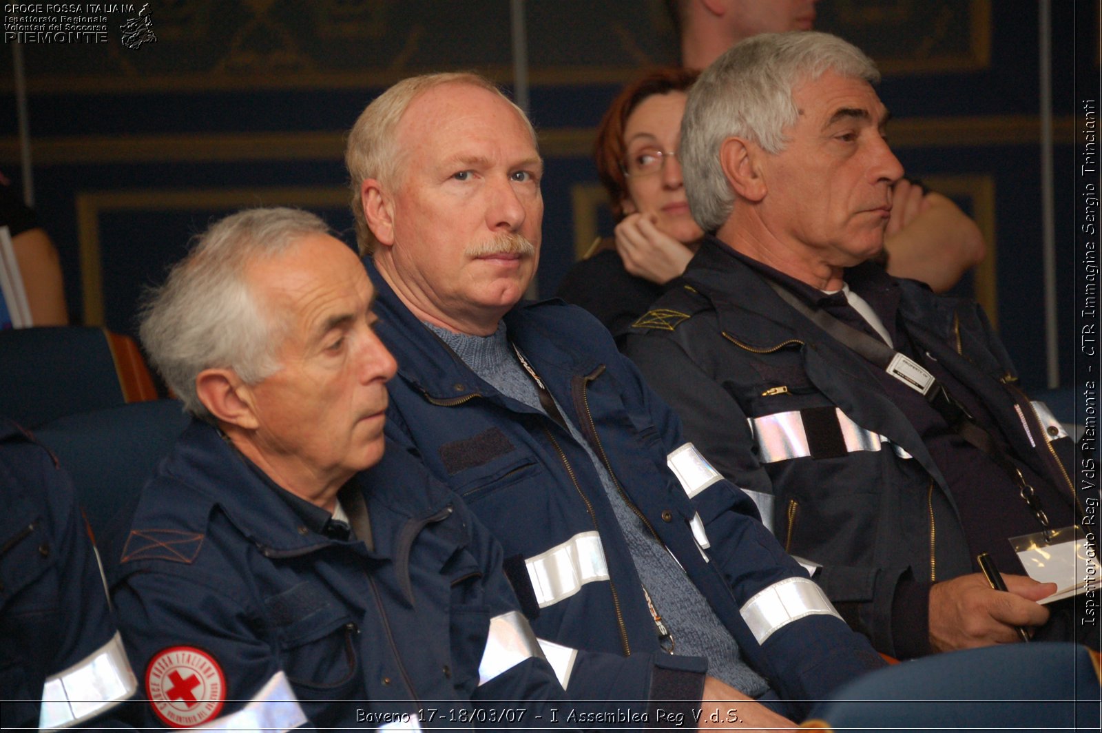 Baveno 17-18 marzo 2007 - I Assemblea Regionale V.d.S. - Croce Rossa Italiana - Ispettorato Regionale Volontari del Soccorso Piemonte