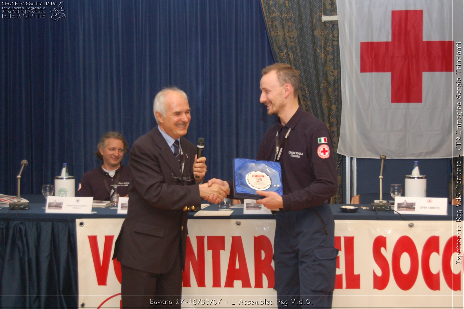 Baveno 17-18 marzo 2007 - I Assemblea Regionale V.d.S. - Croce Rossa Italiana - Ispettorato Regionale Volontari del Soccorso Piemonte