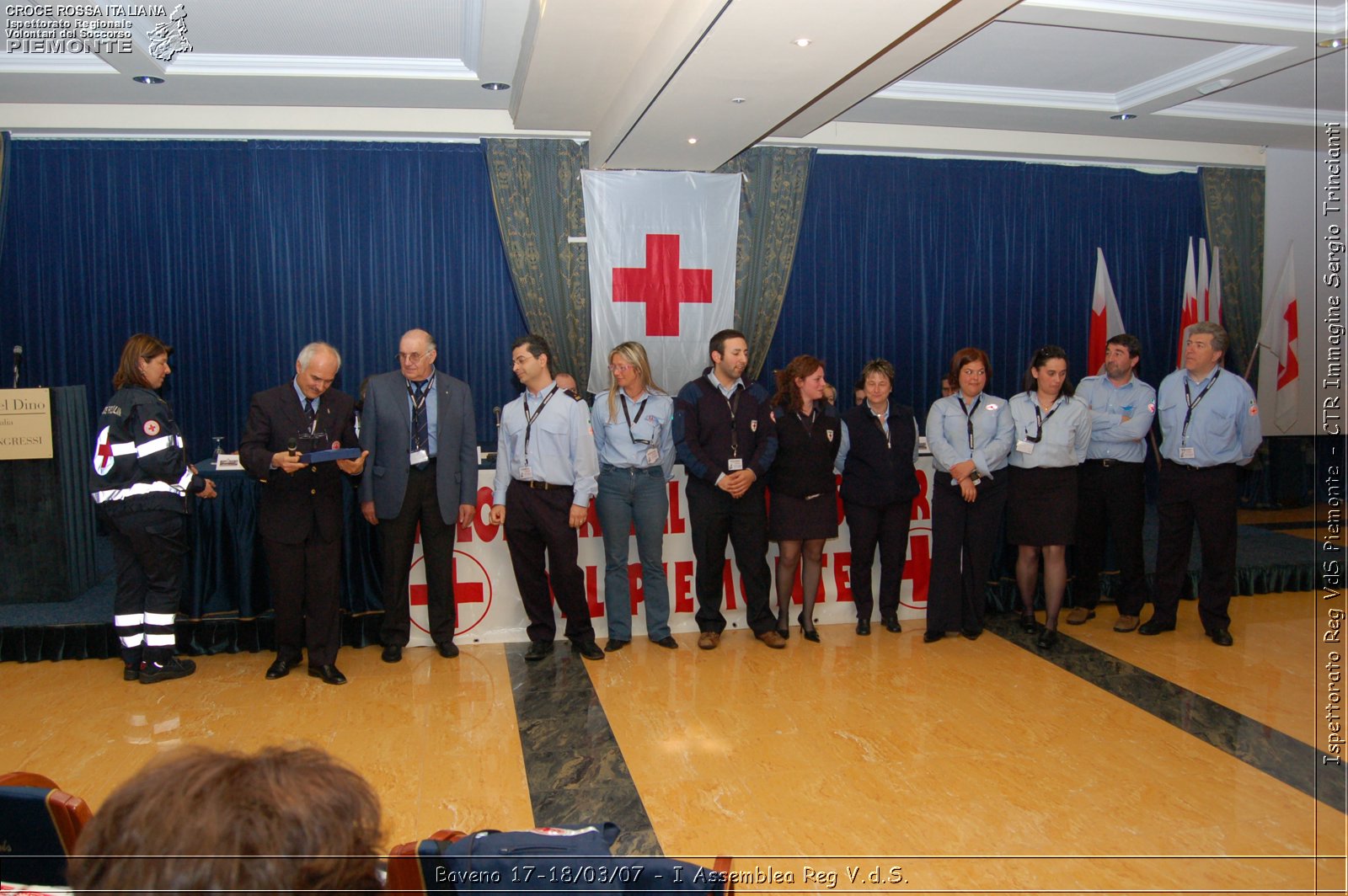 Baveno 17-18 marzo 2007 - I Assemblea Regionale V.d.S. - Croce Rossa Italiana - Ispettorato Regionale Volontari del Soccorso Piemonte