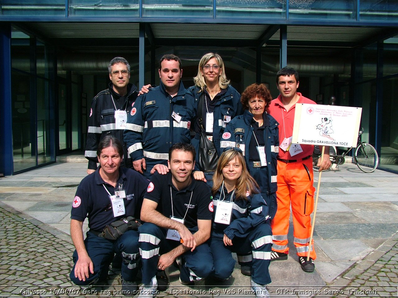 Chivasso - 16 giugno 2007 - Gara Regionale di Primo Soccorso  - Croce Rossa Italiana - Ispettorato Regionale Volontari del Soccorso Piemonte