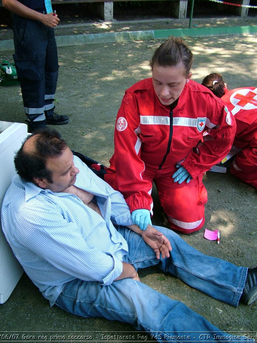 Chivasso - 16 giugno 2007 - Gara Regionale di Primo Soccorso  - Croce Rossa Italiana - Ispettorato Regionale Volontari del Soccorso Piemonte