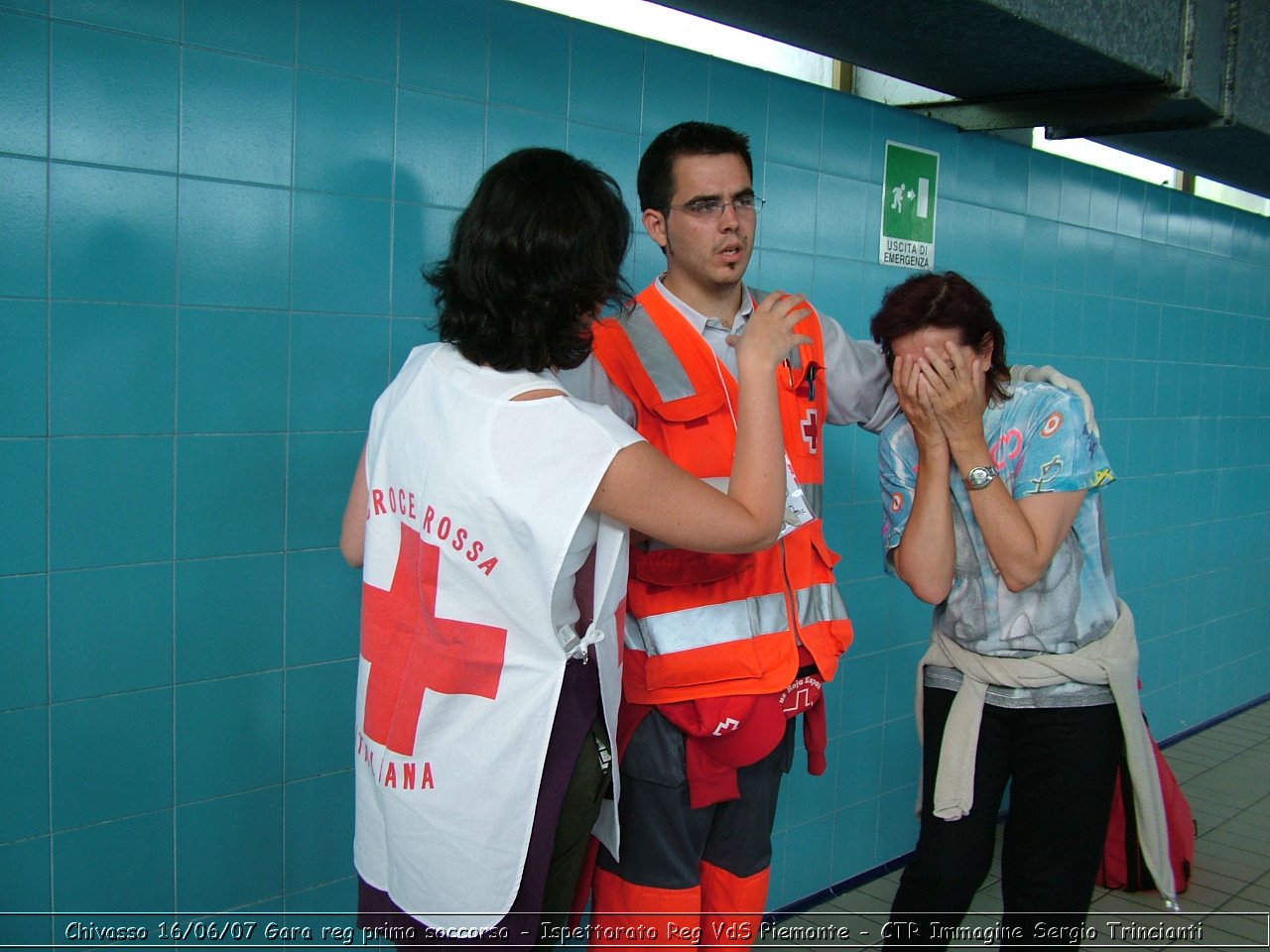 Chivasso - 16 giugno 2007 - Gara Regionale di Primo Soccorso  - Croce Rossa Italiana - Ispettorato Regionale Volontari del Soccorso Piemonte