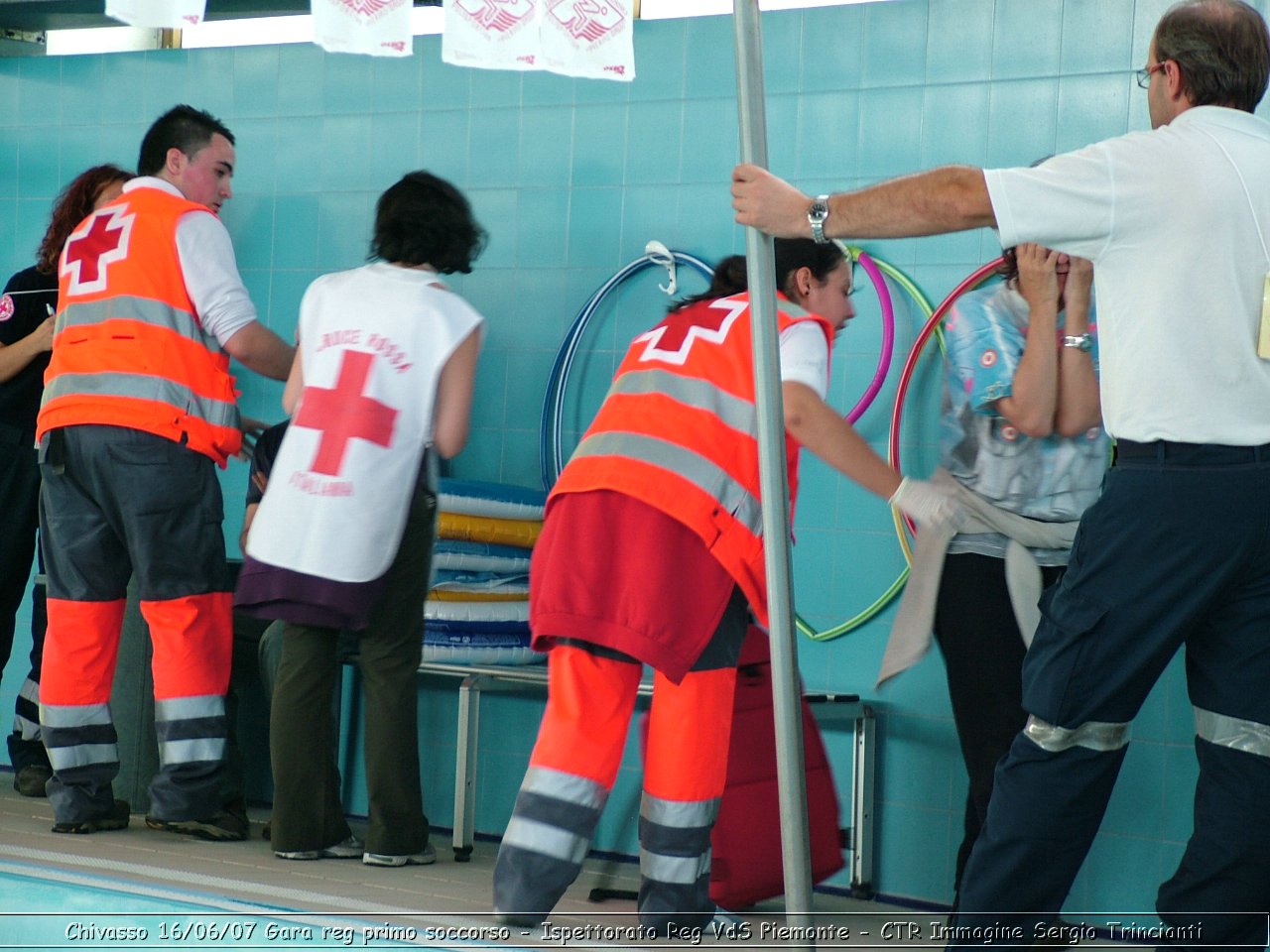 Chivasso - 16 giugno 2007 - Gara Regionale di Primo Soccorso  - Croce Rossa Italiana - Ispettorato Regionale Volontari del Soccorso Piemonte