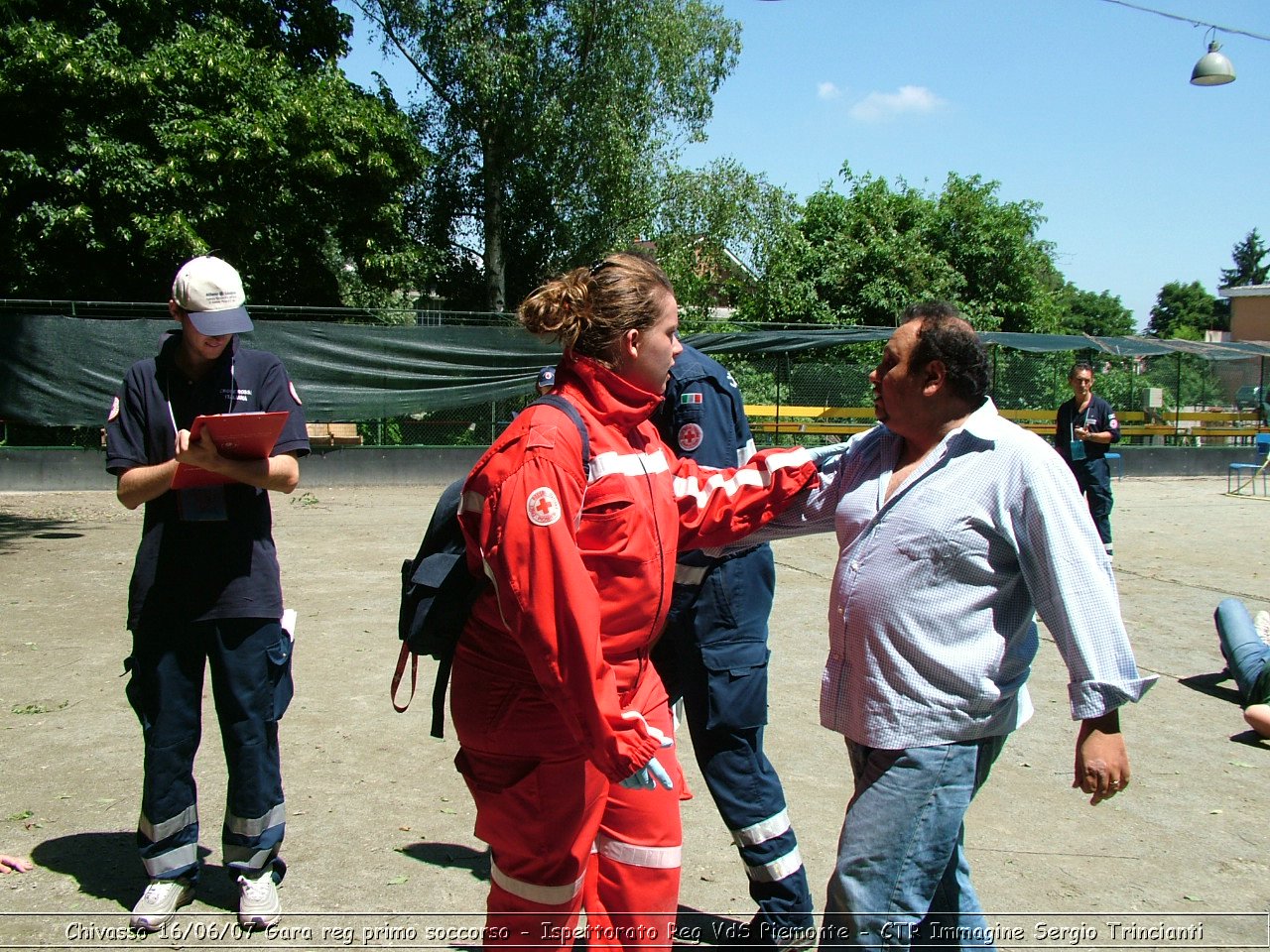 Chivasso - 16 giugno 2007 - Gara Regionale di Primo Soccorso  - Croce Rossa Italiana - Ispettorato Regionale Volontari del Soccorso Piemonte