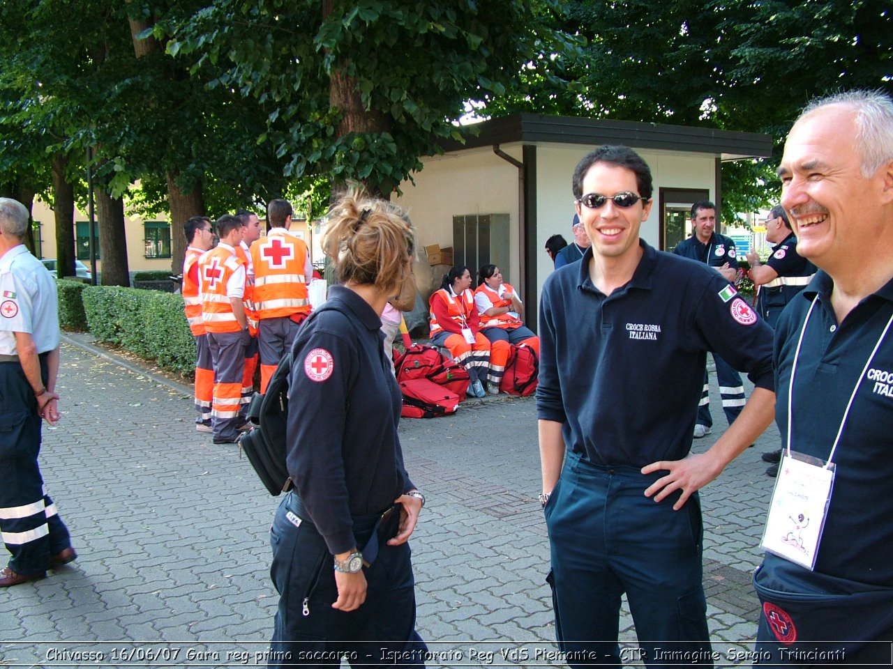 Chivasso - 16 giugno 2007 - Gara Regionale di Primo Soccorso  - Croce Rossa Italiana - Ispettorato Regionale Volontari del Soccorso Piemonte