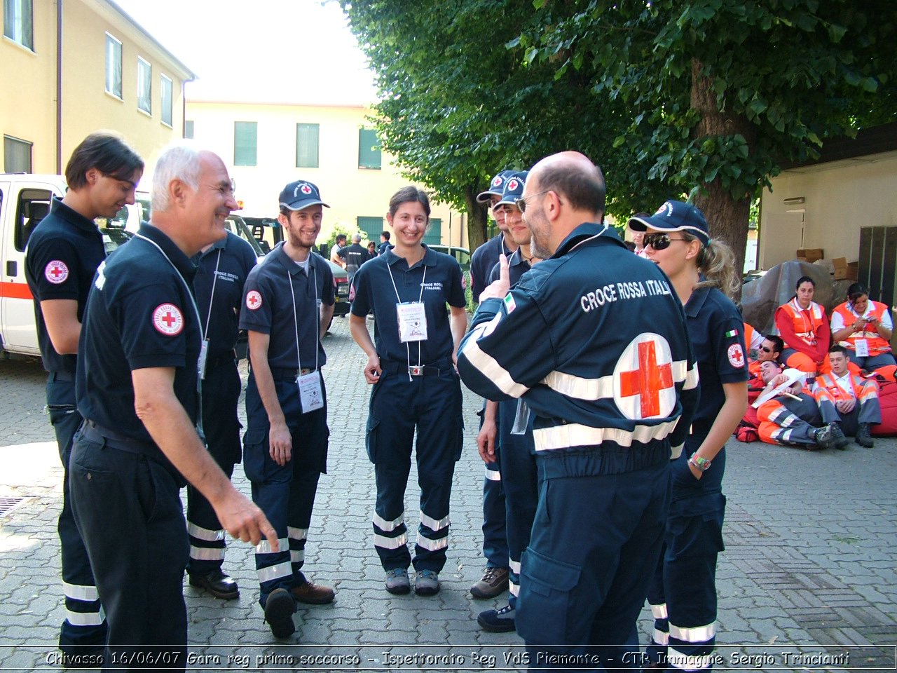 Chivasso - 16 giugno 2007 - Gara Regionale di Primo Soccorso  - Croce Rossa Italiana - Ispettorato Regionale Volontari del Soccorso Piemonte