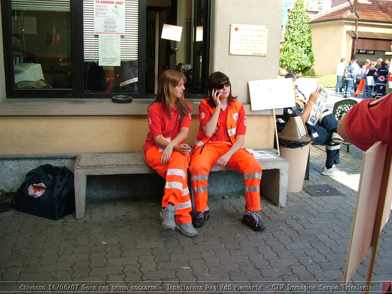 Chivasso - 16 giugno 2007 - Gara Regionale di Primo Soccorso  - Croce Rossa Italiana - Ispettorato Regionale Volontari del Soccorso Piemonte