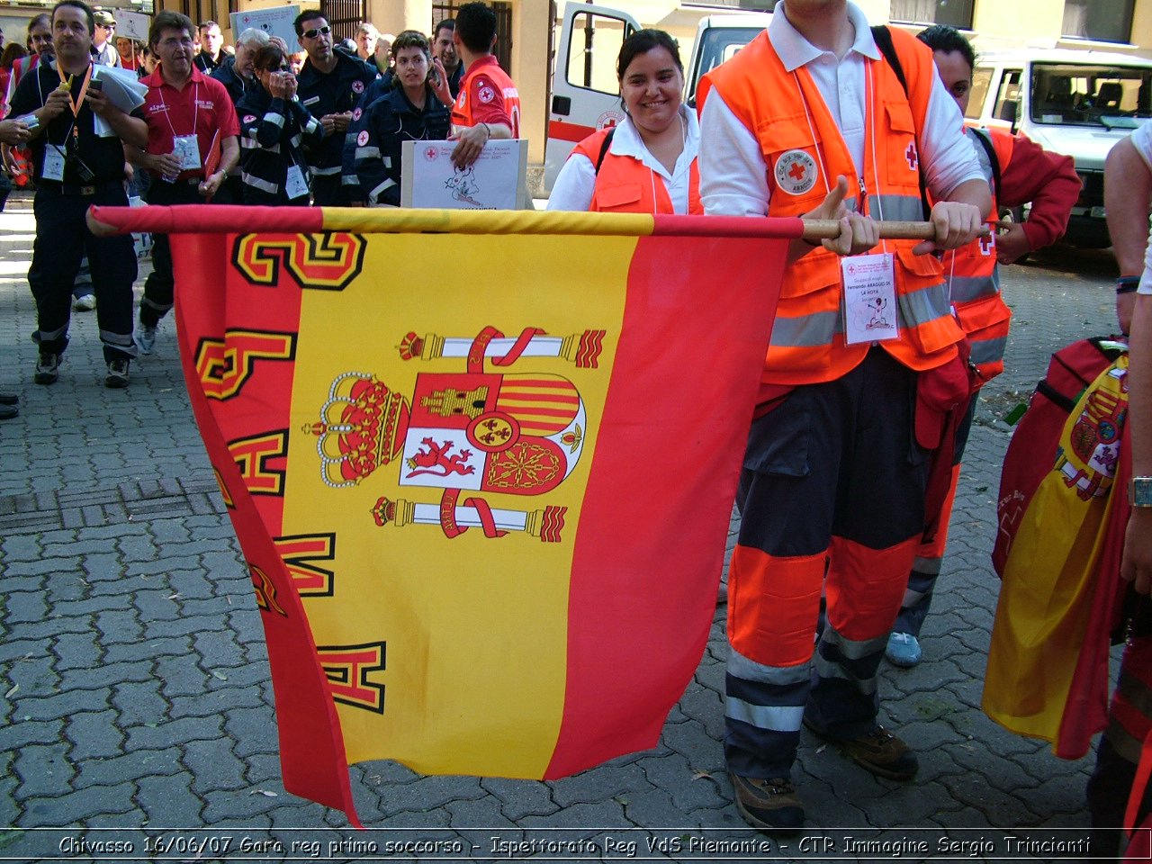 Chivasso - 16 giugno 2007 - Gara Regionale di Primo Soccorso  - Croce Rossa Italiana - Ispettorato Regionale Volontari del Soccorso Piemonte