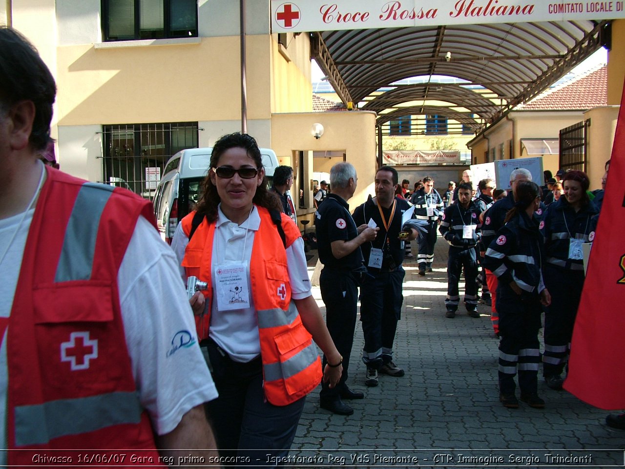 Chivasso - 16 giugno 2007 - Gara Regionale di Primo Soccorso  - Croce Rossa Italiana - Ispettorato Regionale Volontari del Soccorso Piemonte