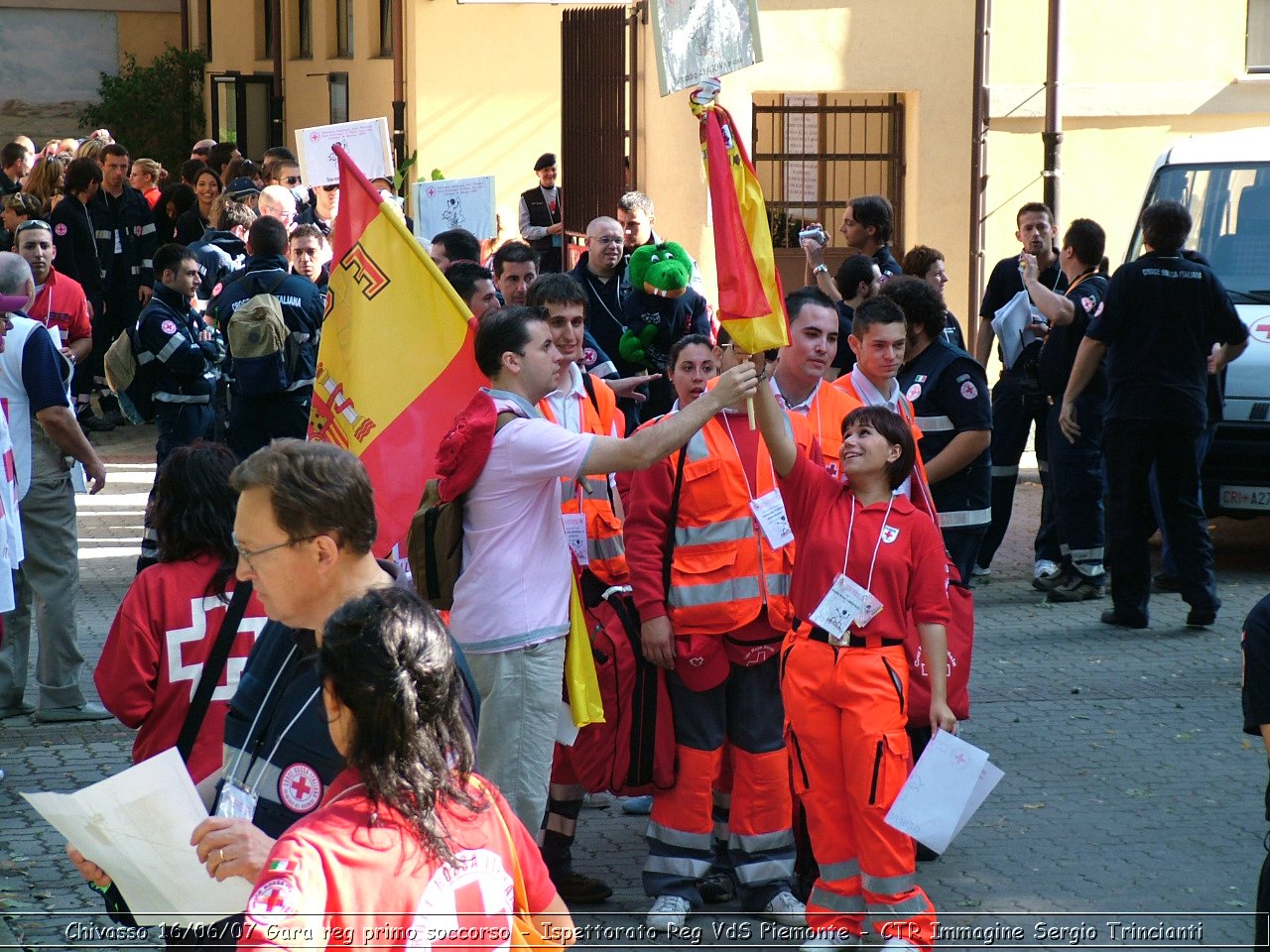 Chivasso - 16 giugno 2007 - Gara Regionale di Primo Soccorso  - Croce Rossa Italiana - Ispettorato Regionale Volontari del Soccorso Piemonte