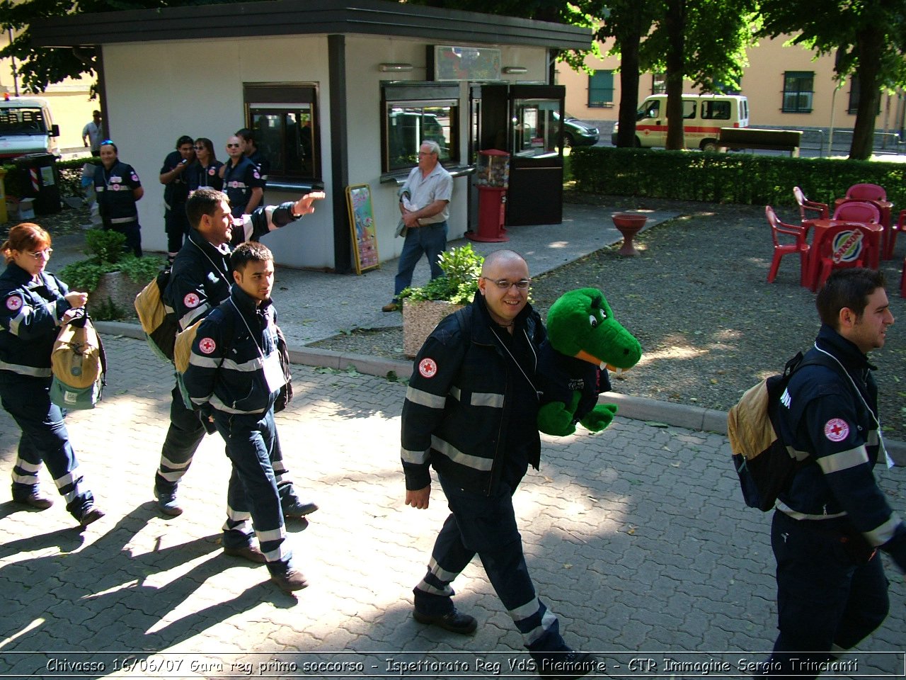 Chivasso - 16 giugno 2007 - Gara Regionale di Primo Soccorso  - Croce Rossa Italiana - Ispettorato Regionale Volontari del Soccorso Piemonte