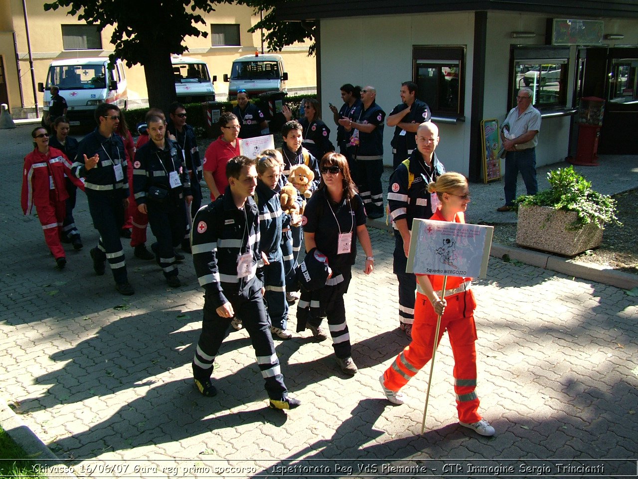 Chivasso - 16 giugno 2007 - Gara Regionale di Primo Soccorso  - Croce Rossa Italiana - Ispettorato Regionale Volontari del Soccorso Piemonte