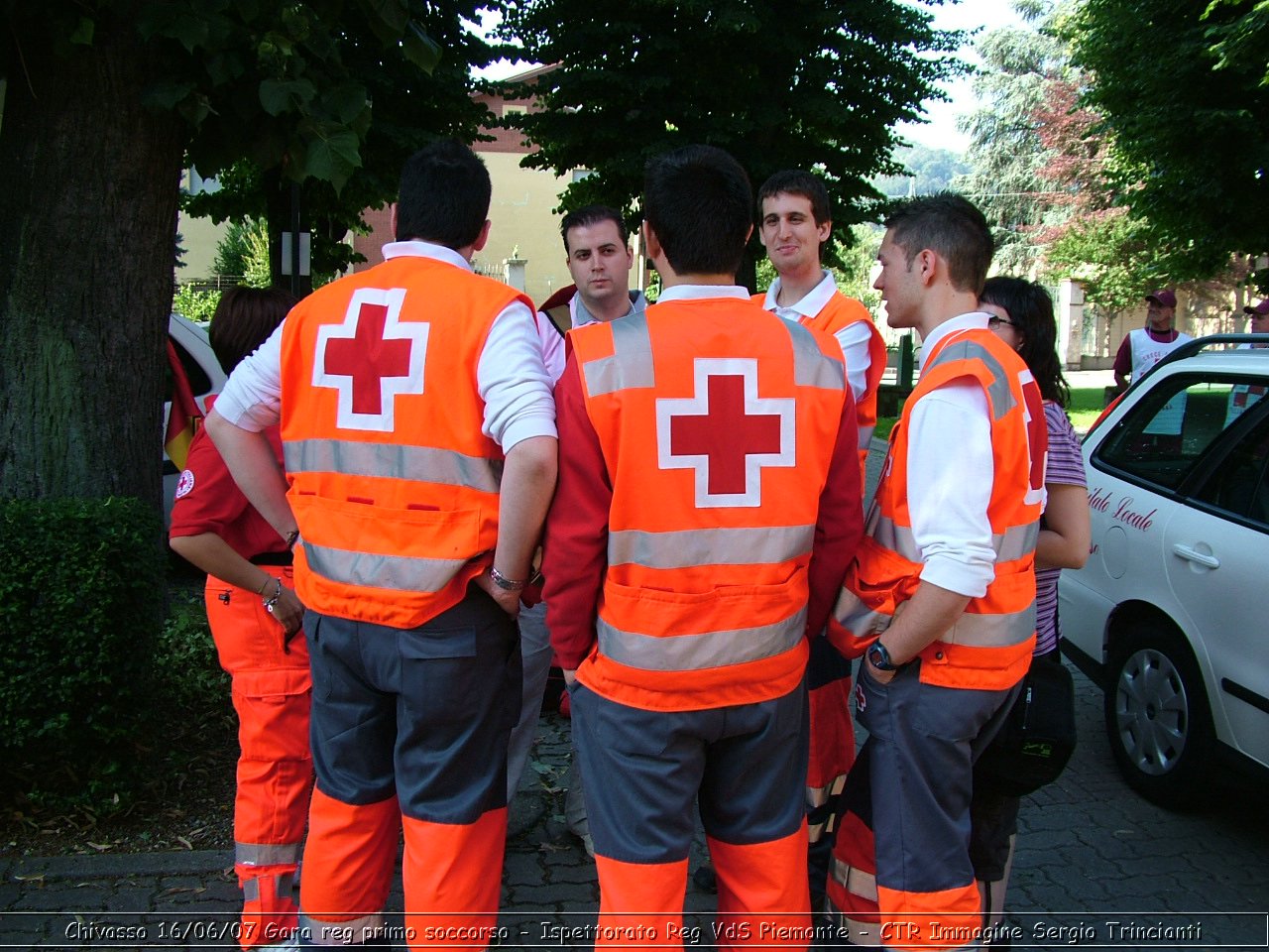 Chivasso - 16 giugno 2007 - Gara Regionale di Primo Soccorso  - Croce Rossa Italiana - Ispettorato Regionale Volontari del Soccorso Piemonte