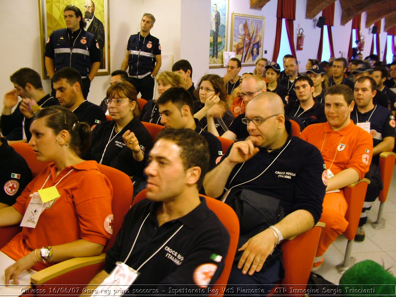 Chivasso - 16 giugno 2007 - Gara Regionale di Primo Soccorso  - Croce Rossa Italiana - Ispettorato Regionale Volontari del Soccorso Piemonte