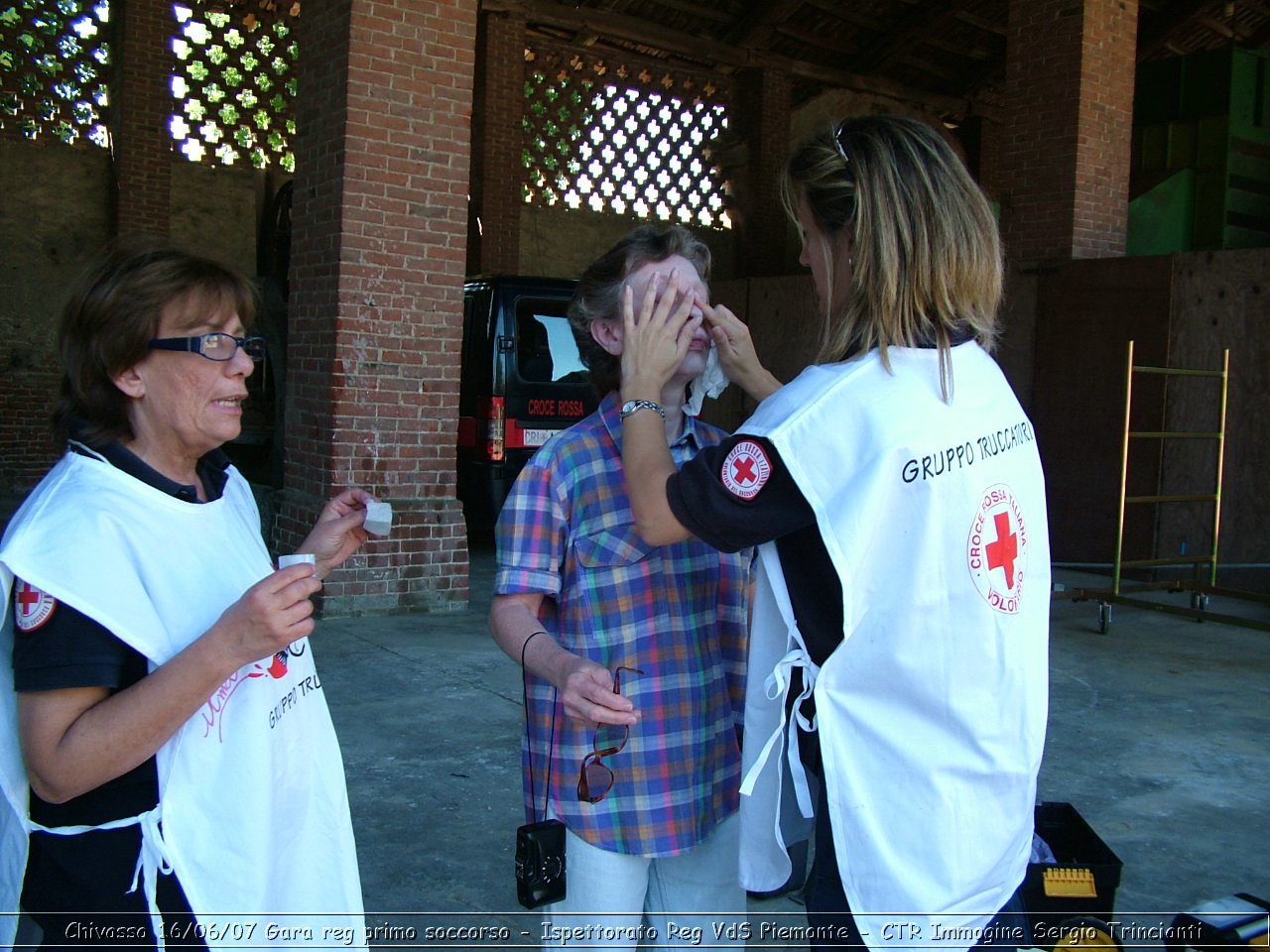 Chivasso - 16 giugno 2007 - Gara Regionale di Primo Soccorso  - Croce Rossa Italiana - Ispettorato Regionale Volontari del Soccorso Piemonte