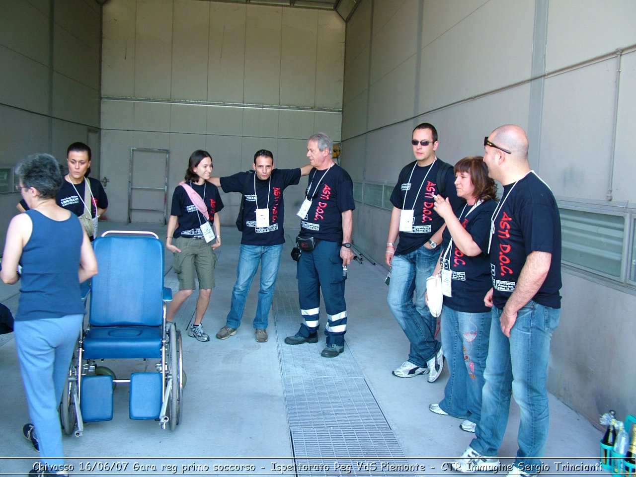 Chivasso - 16 giugno 2007 - Gara Regionale di Primo Soccorso  - Croce Rossa Italiana - Ispettorato Regionale Volontari del Soccorso Piemonte