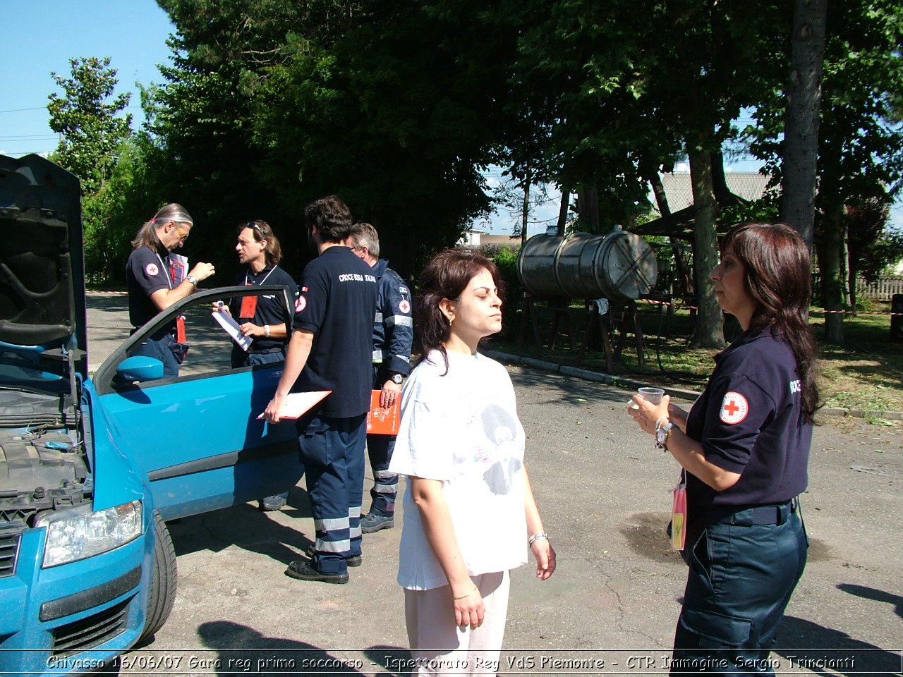 Chivasso - 16 giugno 2007 - Gara Regionale di Primo Soccorso  - Croce Rossa Italiana - Ispettorato Regionale Volontari del Soccorso Piemonte