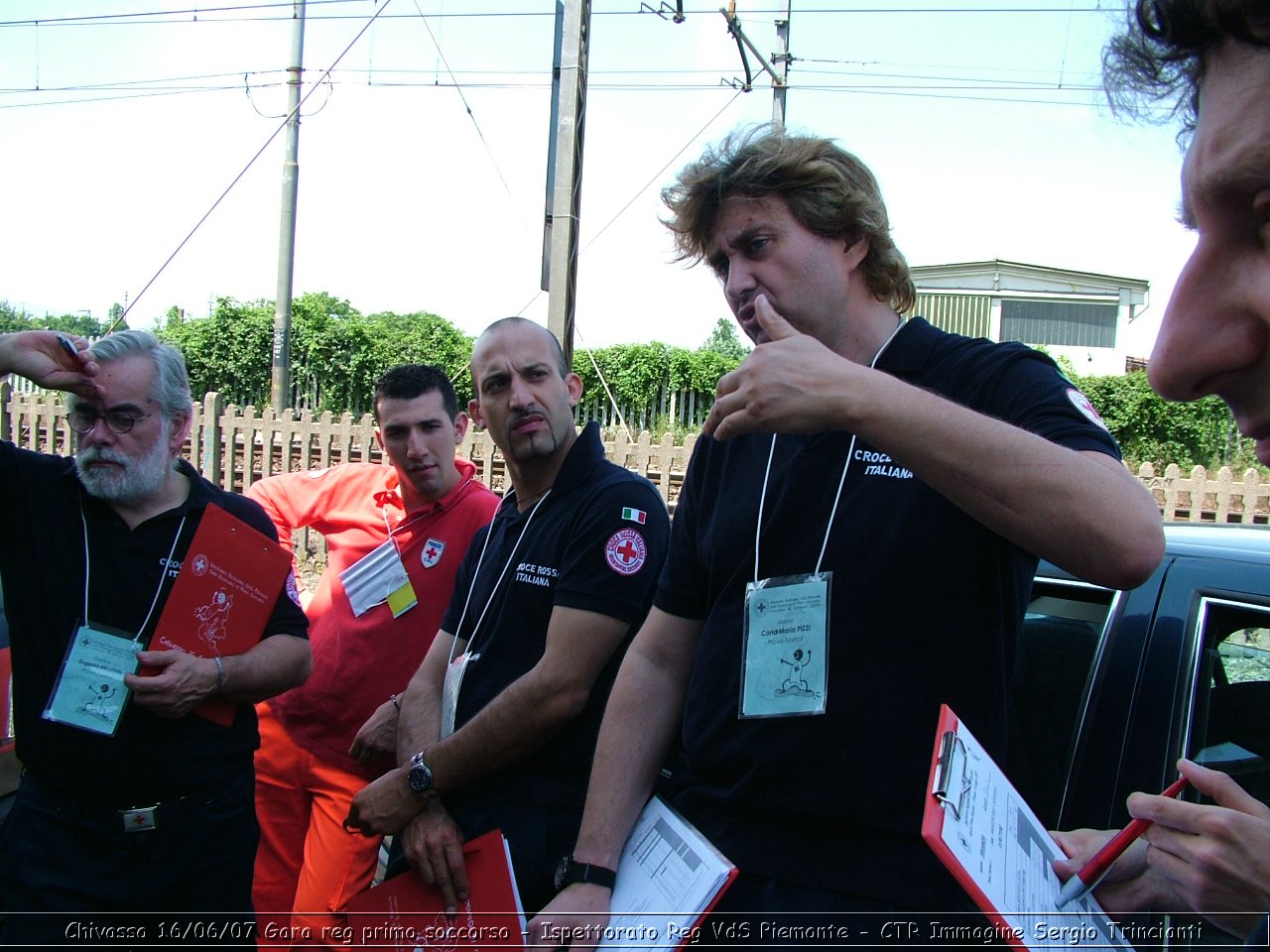 Chivasso - 16 giugno 2007 - Gara Regionale di Primo Soccorso  - Croce Rossa Italiana - Ispettorato Regionale Volontari del Soccorso Piemonte