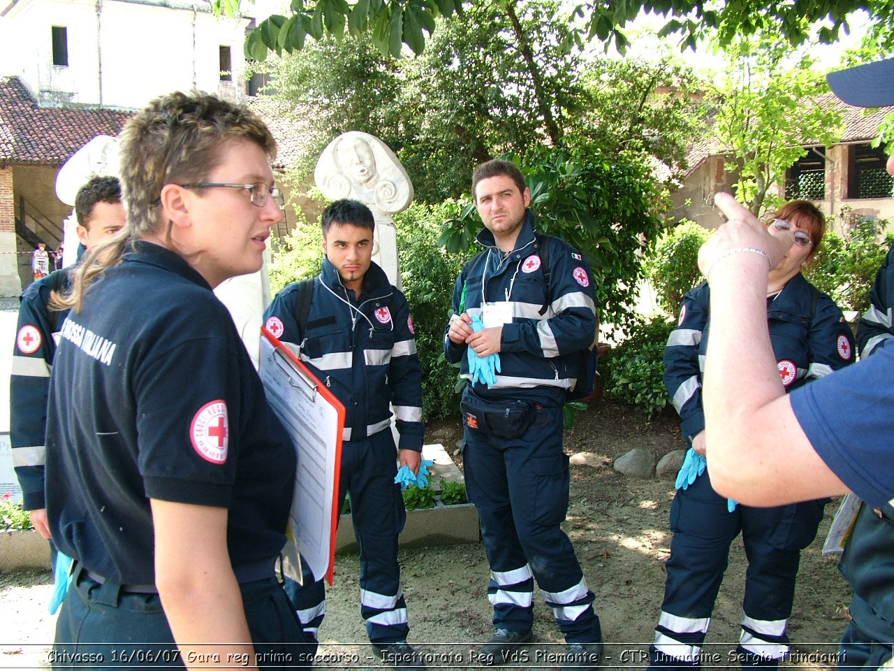 Chivasso - 16 giugno 2007 - Gara Regionale di Primo Soccorso  - Croce Rossa Italiana - Ispettorato Regionale Volontari del Soccorso Piemonte