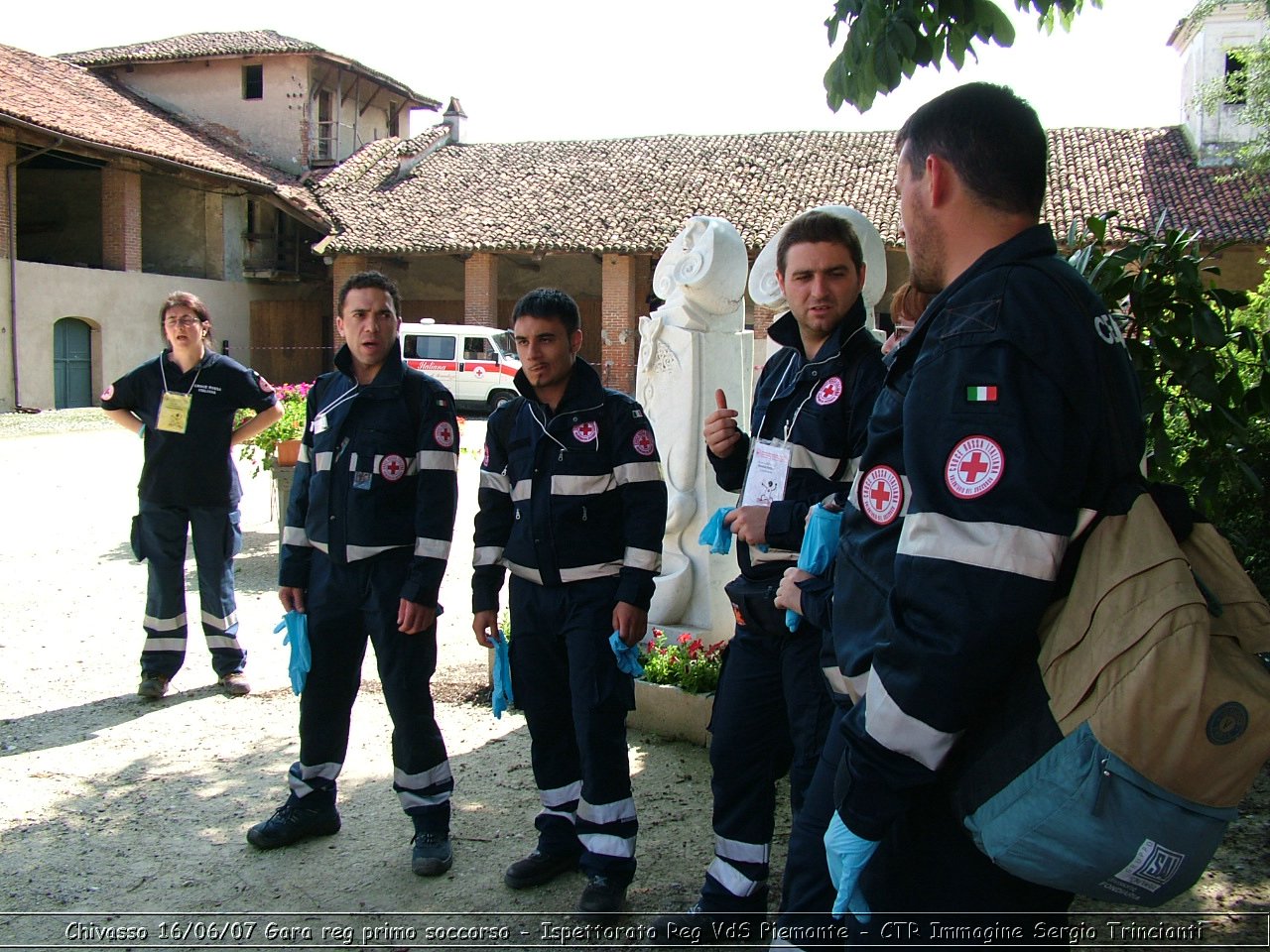 Chivasso - 16 giugno 2007 - Gara Regionale di Primo Soccorso  - Croce Rossa Italiana - Ispettorato Regionale Volontari del Soccorso Piemonte