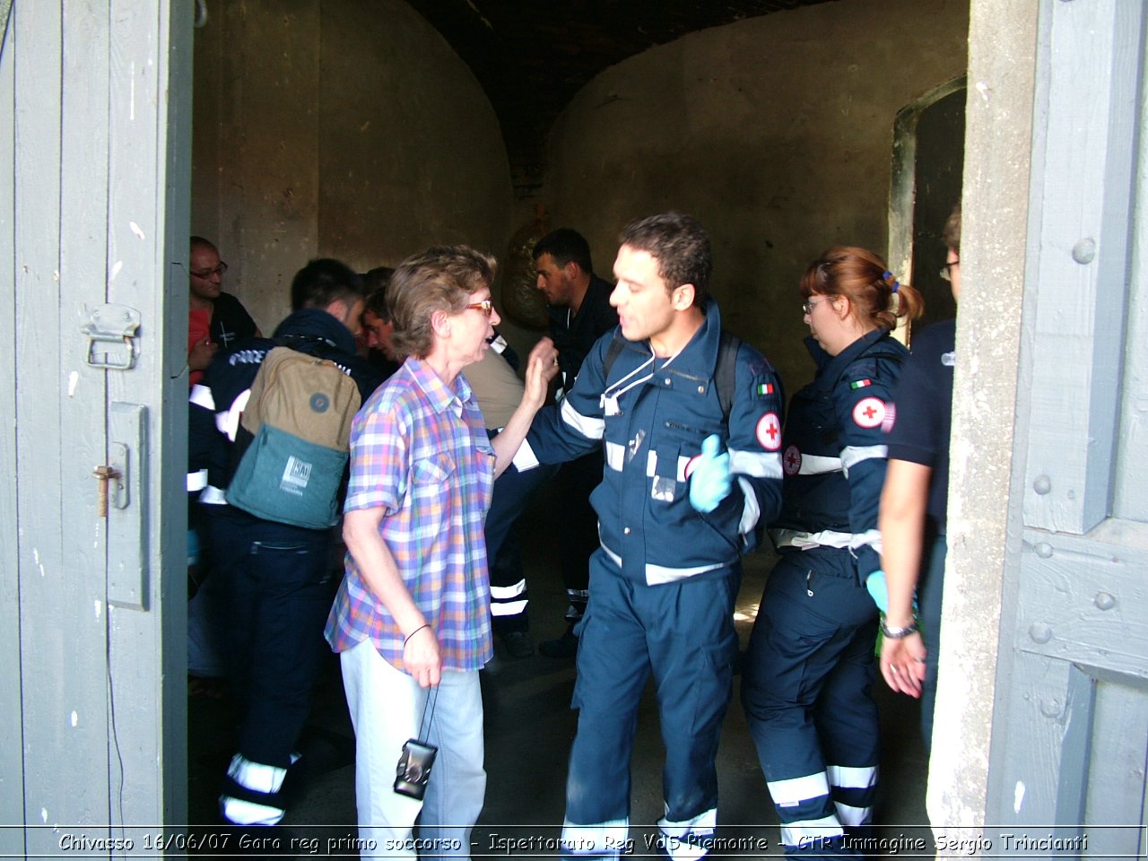 Chivasso - 16 giugno 2007 - Gara Regionale di Primo Soccorso  - Croce Rossa Italiana - Ispettorato Regionale Volontari del Soccorso Piemonte