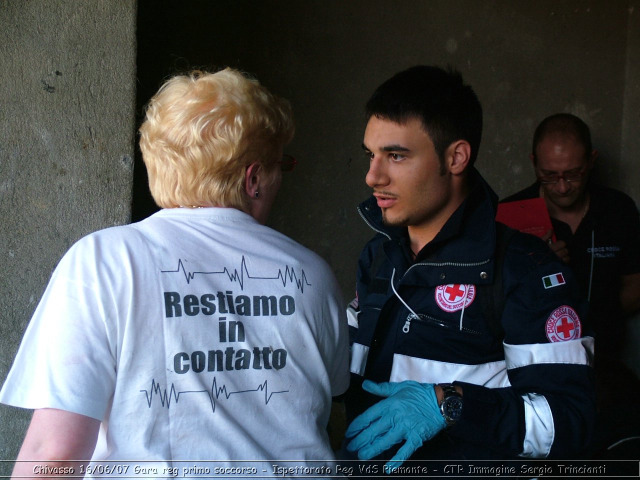 Chivasso - 16 giugno 2007 - Gara Regionale di Primo Soccorso  - Croce Rossa Italiana - Ispettorato Regionale Volontari del Soccorso Piemonte