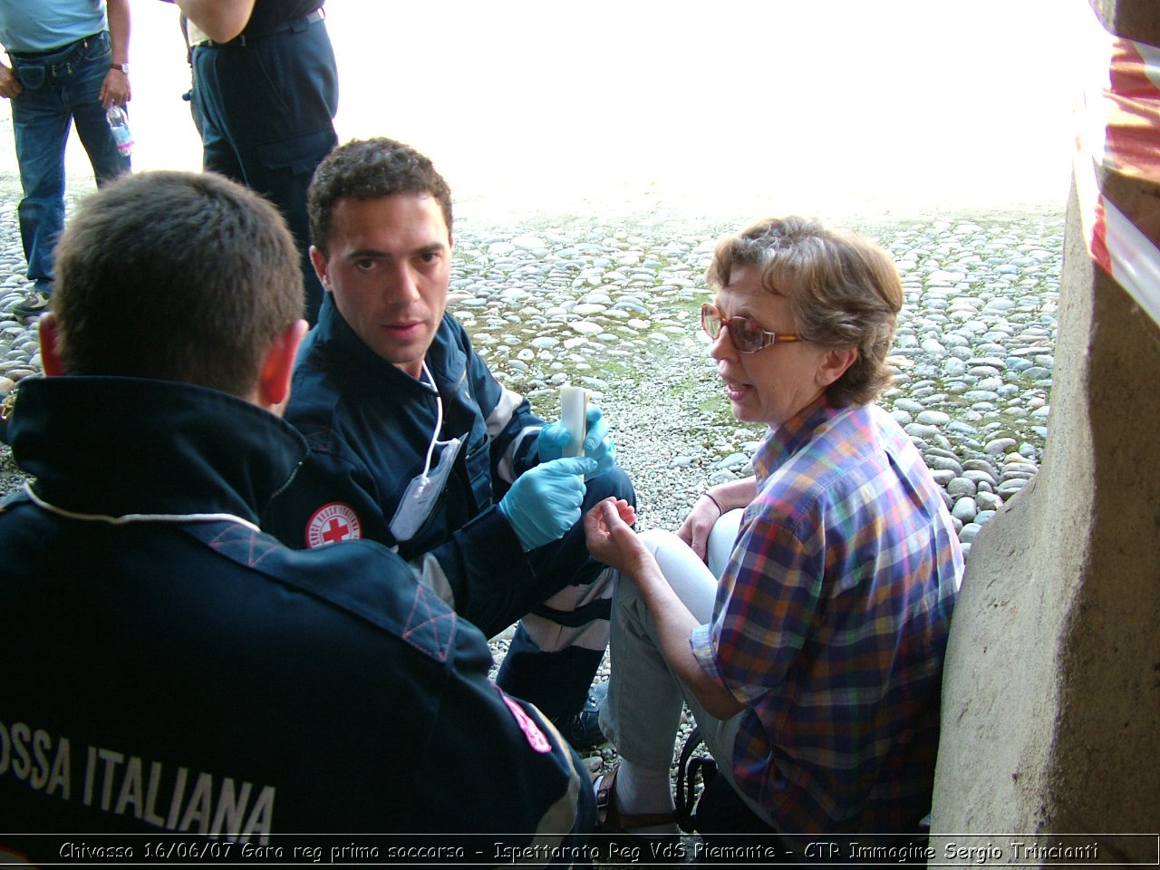 Chivasso - 16 giugno 2007 - Gara Regionale di Primo Soccorso  - Croce Rossa Italiana - Ispettorato Regionale Volontari del Soccorso Piemonte