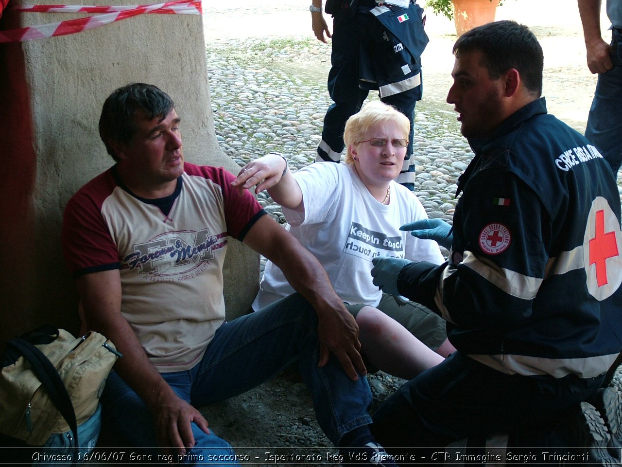 Chivasso - 16 giugno 2007 - Gara Regionale di Primo Soccorso  - Croce Rossa Italiana - Ispettorato Regionale Volontari del Soccorso Piemonte