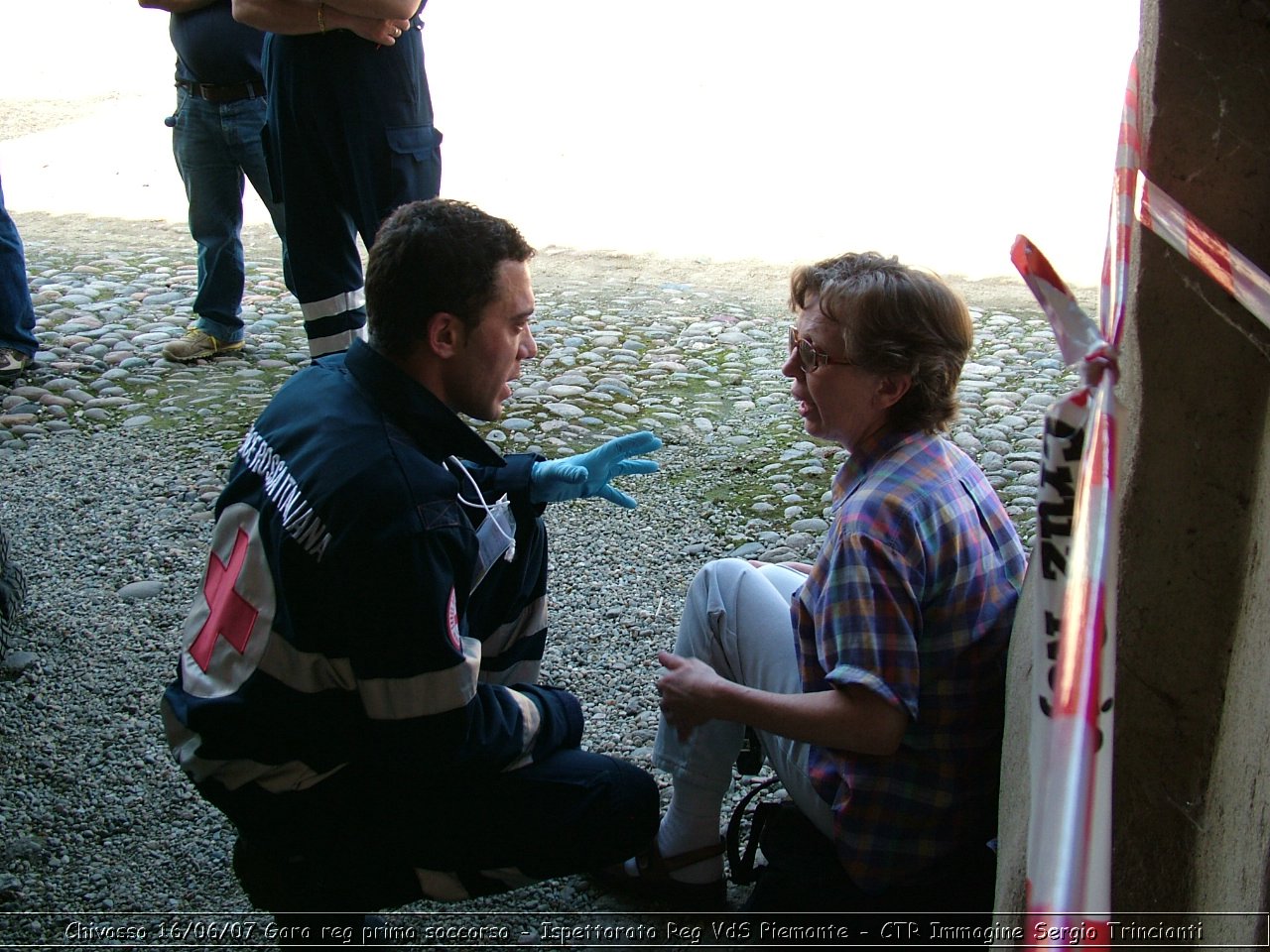 Chivasso - 16 giugno 2007 - Gara Regionale di Primo Soccorso  - Croce Rossa Italiana - Ispettorato Regionale Volontari del Soccorso Piemonte