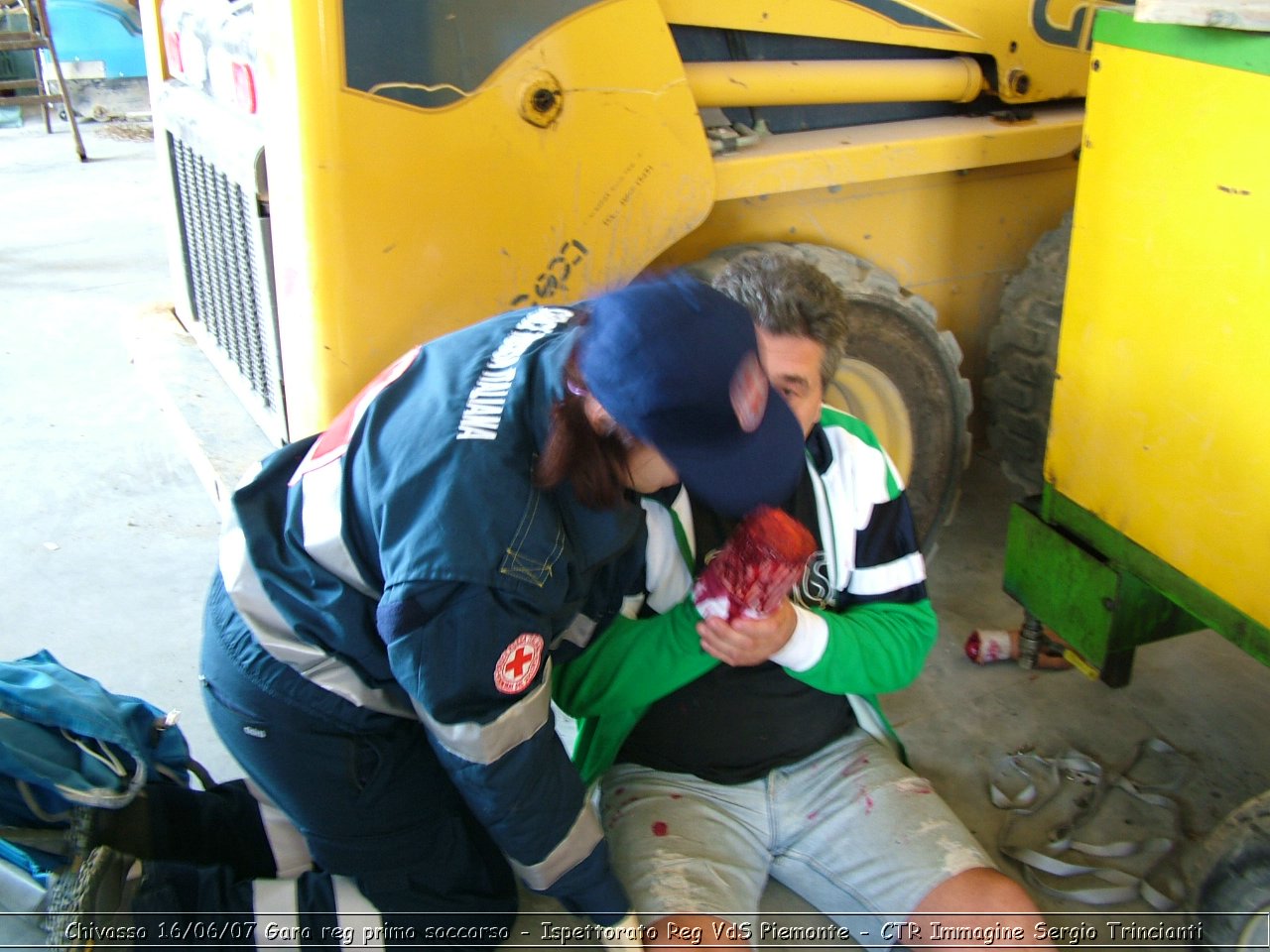 Chivasso - 16 giugno 2007 - Gara Regionale di Primo Soccorso  - Croce Rossa Italiana - Ispettorato Regionale Volontari del Soccorso Piemonte