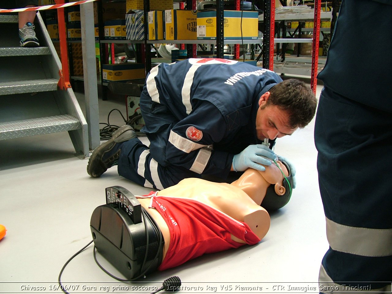 Chivasso - 16 giugno 2007 - Gara Regionale di Primo Soccorso  - Croce Rossa Italiana - Ispettorato Regionale Volontari del Soccorso Piemonte