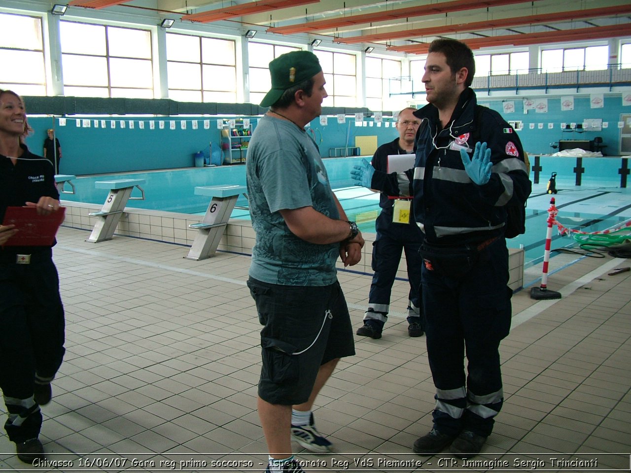 Chivasso - 16 giugno 2007 - Gara Regionale di Primo Soccorso  - Croce Rossa Italiana - Ispettorato Regionale Volontari del Soccorso Piemonte