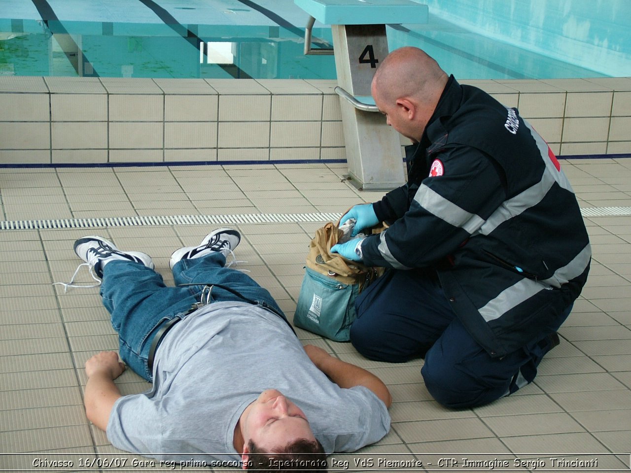 Chivasso - 16 giugno 2007 - Gara Regionale di Primo Soccorso  - Croce Rossa Italiana - Ispettorato Regionale Volontari del Soccorso Piemonte