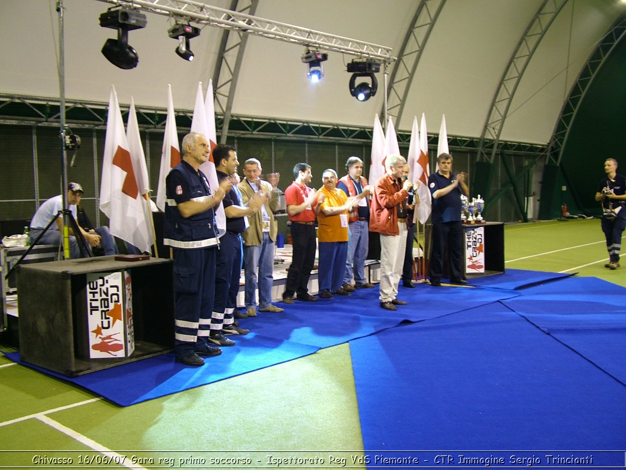 Chivasso - 16 giugno 2007 - Gara Regionale di Primo Soccorso  - Croce Rossa Italiana - Ispettorato Regionale Volontari del Soccorso Piemonte