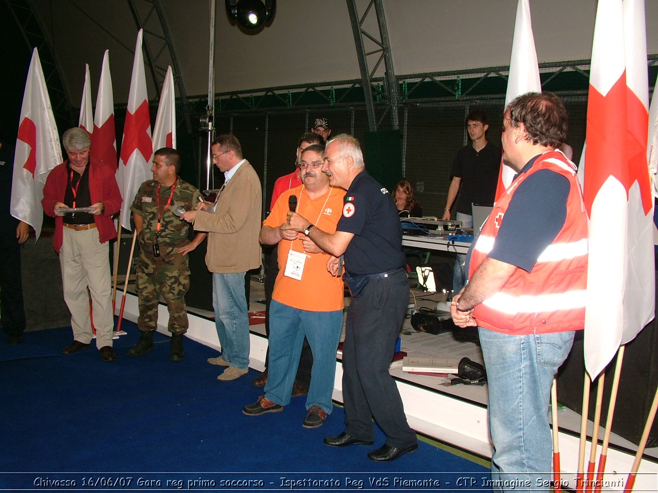 Chivasso - 16 giugno 2007 - Gara Regionale di Primo Soccorso  - Croce Rossa Italiana - Ispettorato Regionale Volontari del Soccorso Piemonte