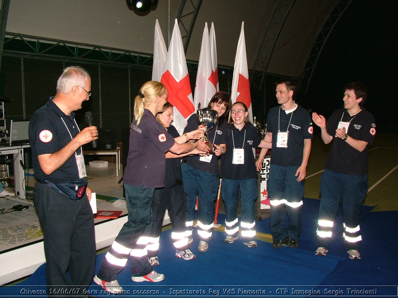 Chivasso - 16 giugno 2007 - Gara Regionale di Primo Soccorso  - Croce Rossa Italiana - Ispettorato Regionale Volontari del Soccorso Piemonte