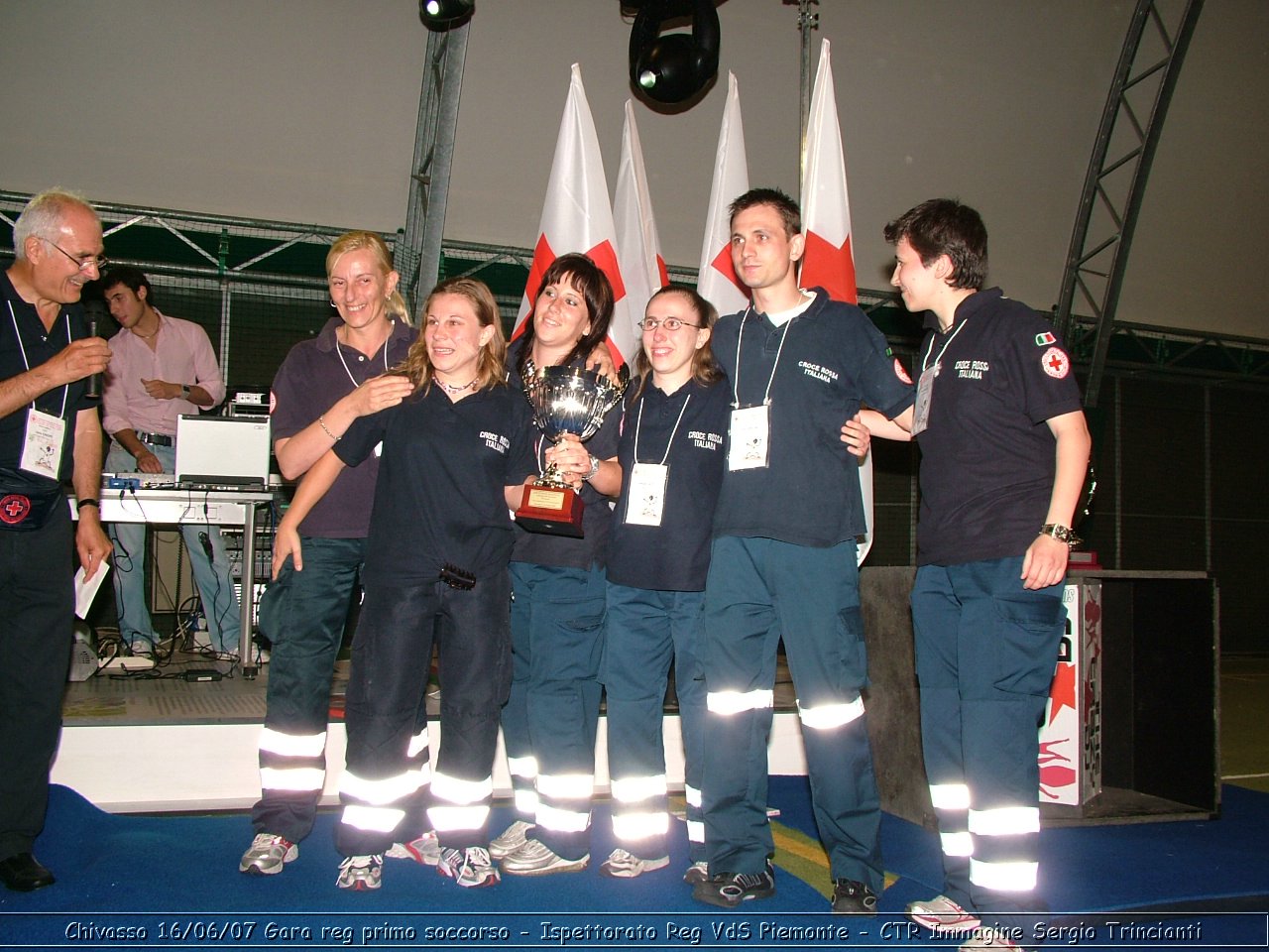 Chivasso - 16 giugno 2007 - Gara Regionale di Primo Soccorso  - Croce Rossa Italiana - Ispettorato Regionale Volontari del Soccorso Piemonte