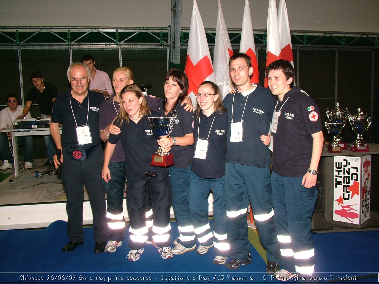 Chivasso - 16 giugno 2007 - Gara Regionale di Primo Soccorso  - Croce Rossa Italiana - Ispettorato Regionale Volontari del Soccorso Piemonte