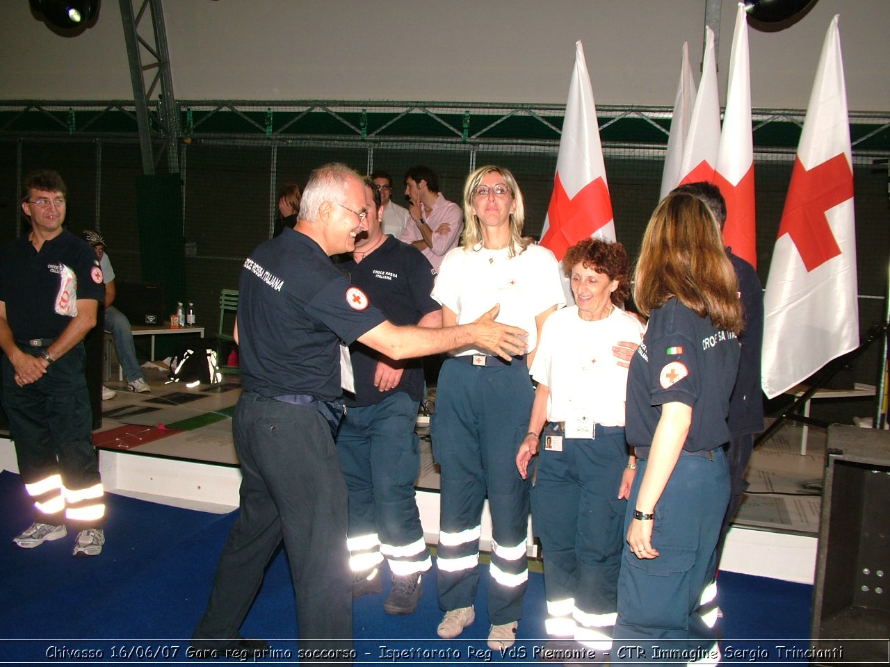 Chivasso - 16 giugno 2007 - Gara Regionale di Primo Soccorso  - Croce Rossa Italiana - Ispettorato Regionale Volontari del Soccorso Piemonte