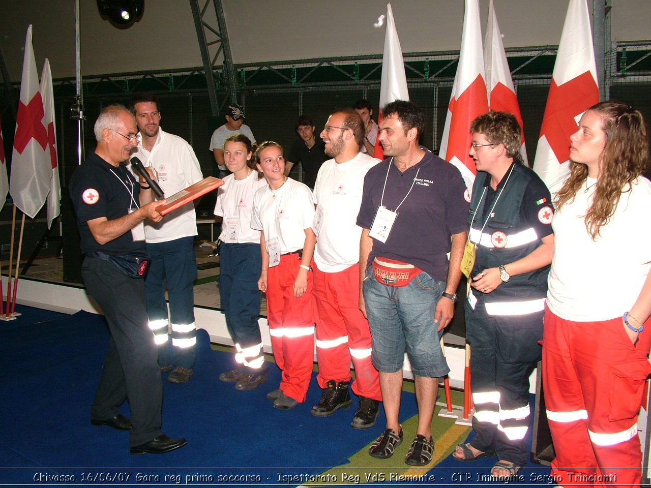 Chivasso - 16 giugno 2007 - Gara Regionale di Primo Soccorso  - Croce Rossa Italiana - Ispettorato Regionale Volontari del Soccorso Piemonte