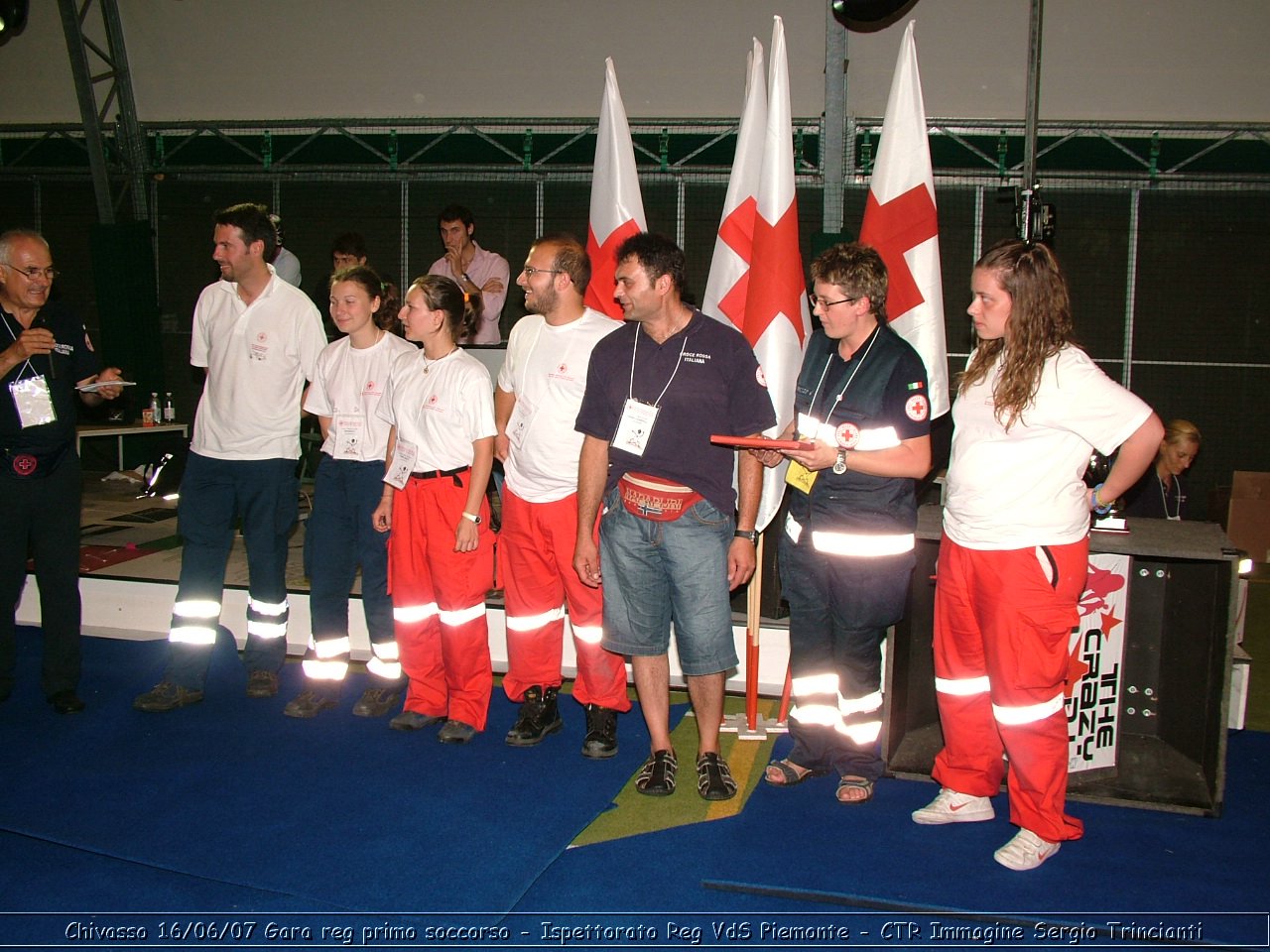 Chivasso - 16 giugno 2007 - Gara Regionale di Primo Soccorso  - Croce Rossa Italiana - Ispettorato Regionale Volontari del Soccorso Piemonte