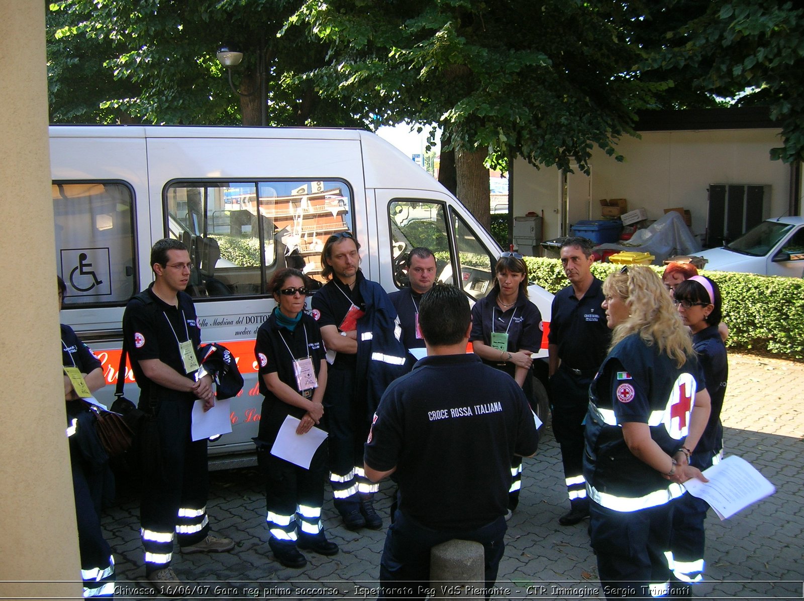 Chivasso - 16 giugno 2007 - Gara Regionale di Primo Soccorso  - Croce Rossa Italiana - Ispettorato Regionale Volontari del Soccorso Piemonte