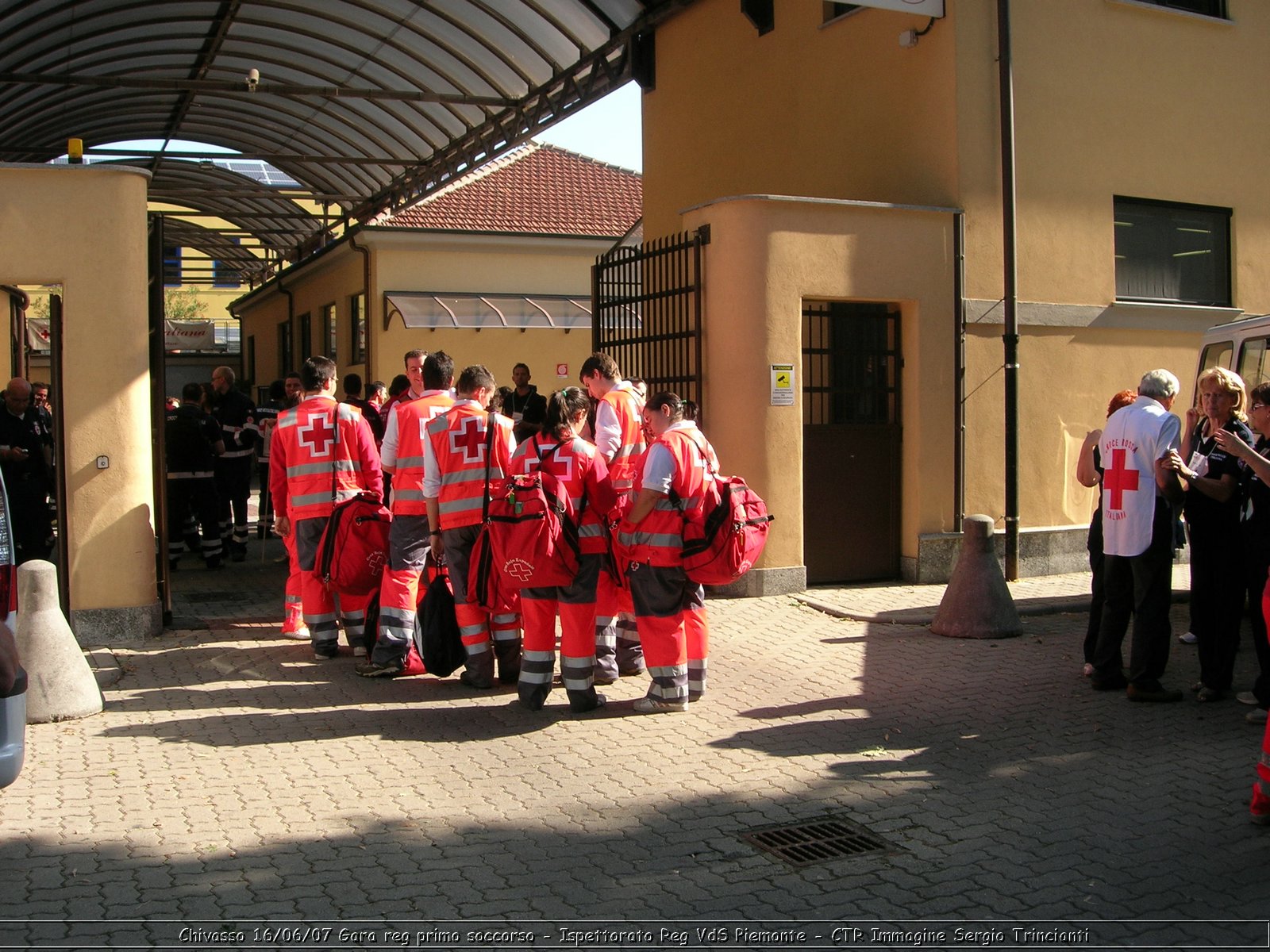 Chivasso - 16 giugno 2007 - Gara Regionale di Primo Soccorso  - Croce Rossa Italiana - Ispettorato Regionale Volontari del Soccorso Piemonte